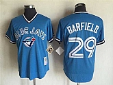Toronto Blue Jays #29 Barfield Light Blue Mitchell And Ness Throwback Pullover Stitched Jersey,baseball caps,new era cap wholesale,wholesale hats